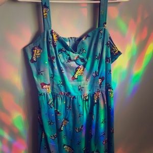 Disney Pinup Style Dress/Beauty and the Beast